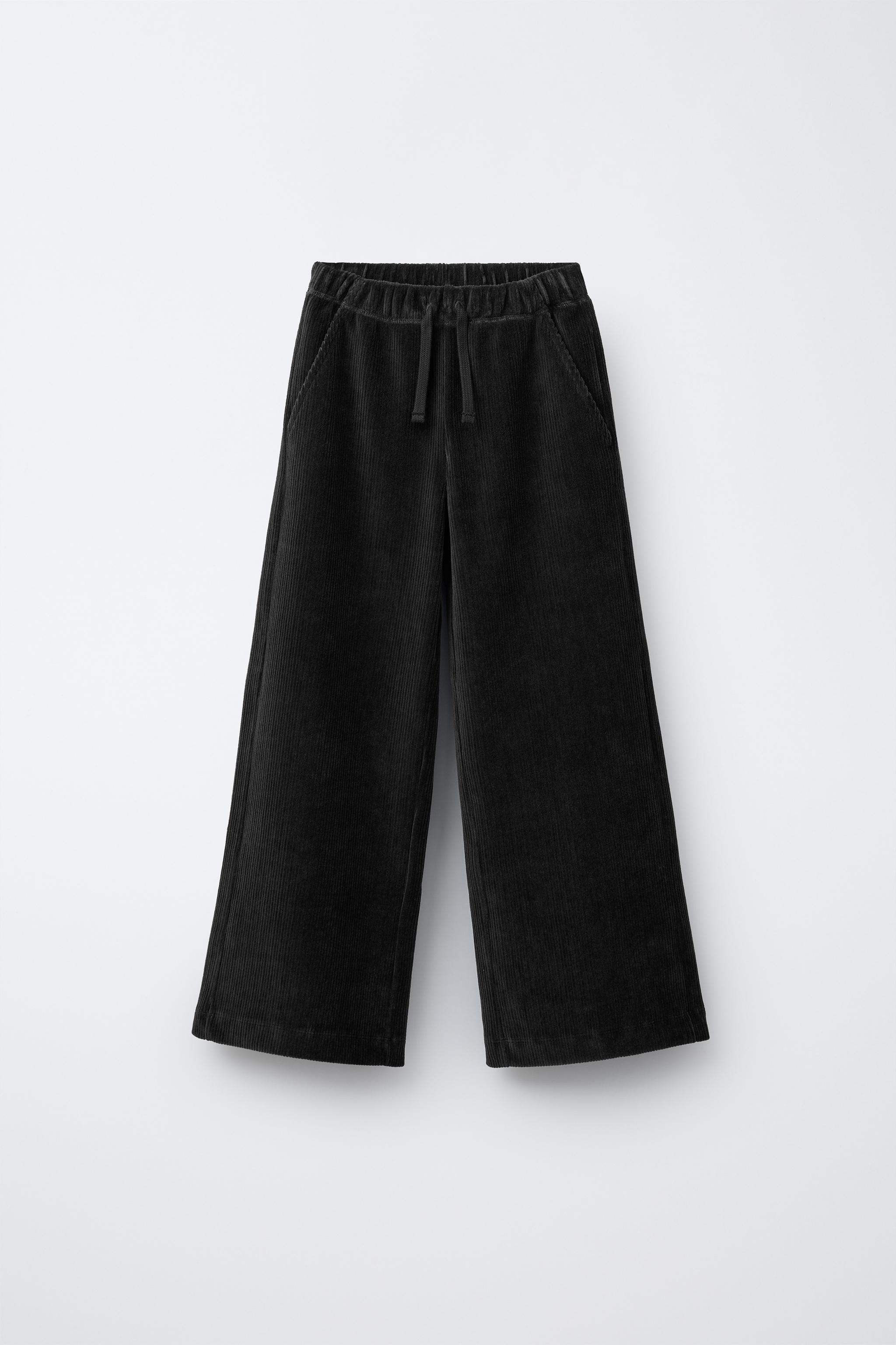 WIDE LEG CORDUROY PANTS
